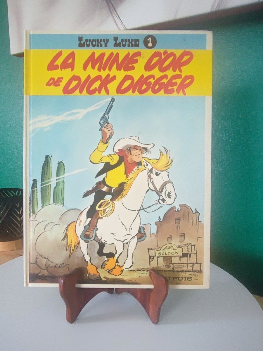 BD Lucky Luke — La mine d'or de Dick Digger