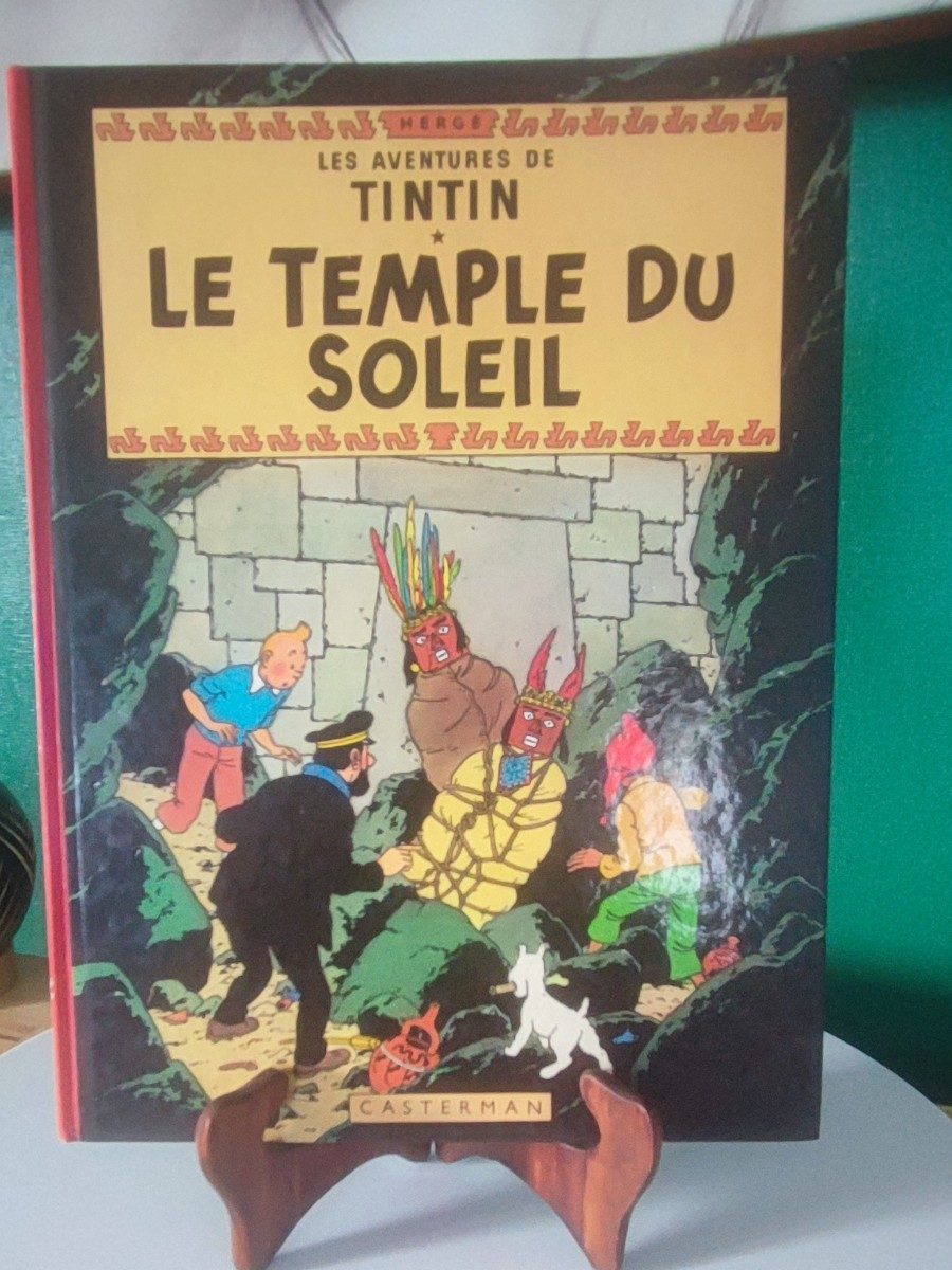 BD Tintin - Le Temple du Soleil