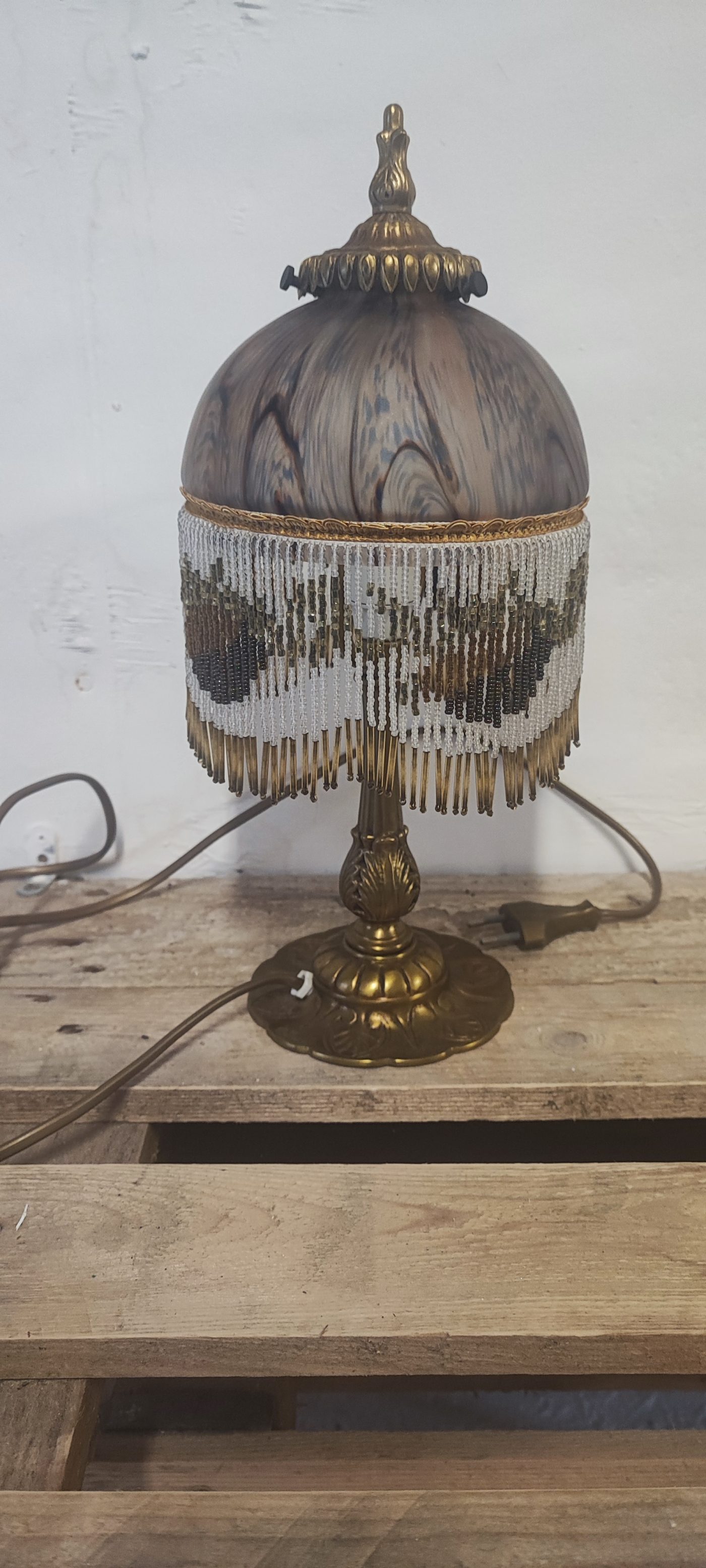 Lampe de table en bronze
